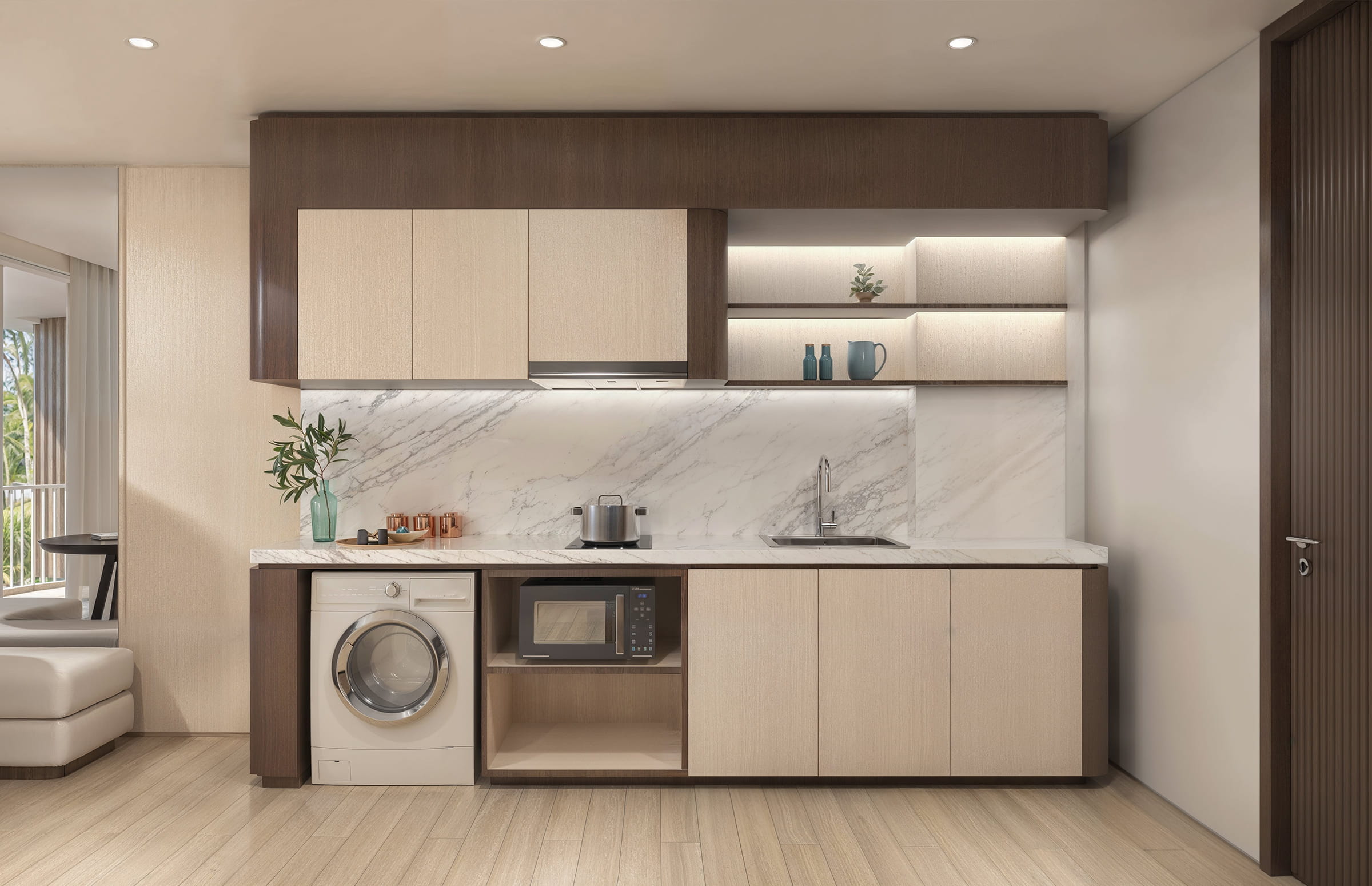 Show unit — Type A2 kitchen